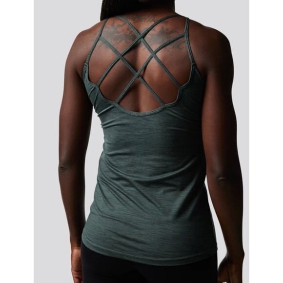 Born Primitive NWT Green Strappy Latitude Work Out Tank Size Medium - Picture 10 of 11
